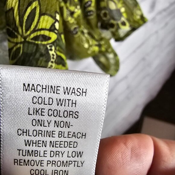 2 Piece Olive Green Top - Picture 7 of 7